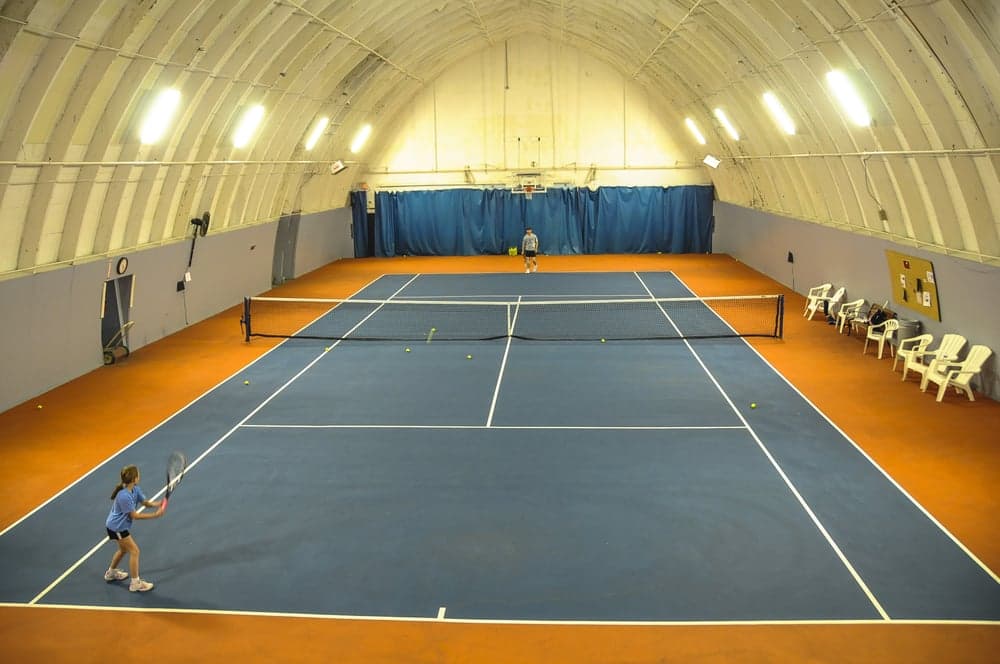 Indoor Tennis Court